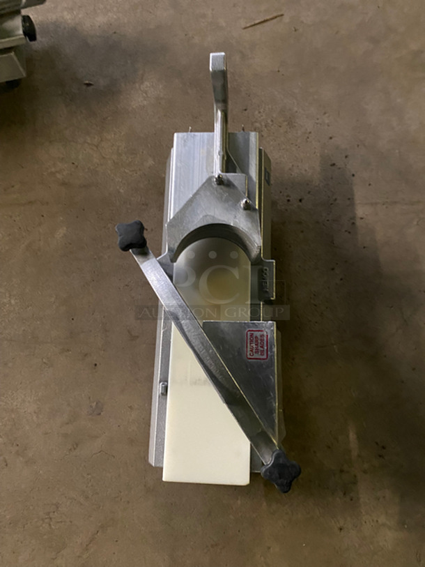 SWEET! Nemco Commercial Countertop Tomato Slicer! With Commercial Cutting Board! On Small Legs! - Image 3 of 6