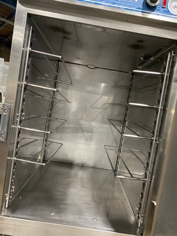 Alto Shaam Commercial Split Door Heated Holding Cabinet/ Food Warmer! All Stainless Steel! On Casters! Model: 1200UP SN: 2520610304 120V 60HZ 1 Phase - Image 7 of 9