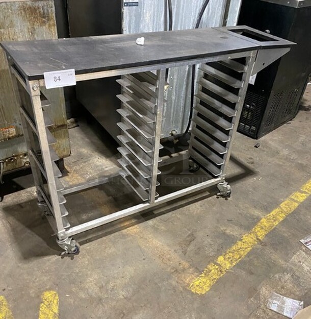 Metal Commercial Pan Transport Rack! - Image 1 of 7