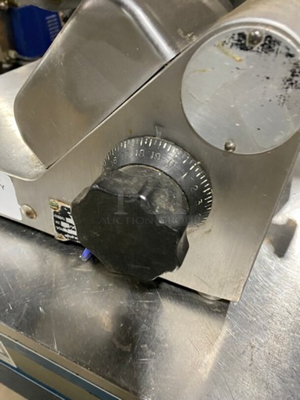 Globe Commercial Countertop Deli/ Meat Slicer! All Stainless Steel! - Image 6 of 9