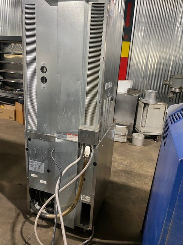 Manitowoc Multiplex All Stainless Steel Smoothie Workstation! On Single Door Undercounter Cooler With Poly Bins! On Casters! Model: MB81 SN: 1701150000057 115V 1PH  - Image 3 of 11