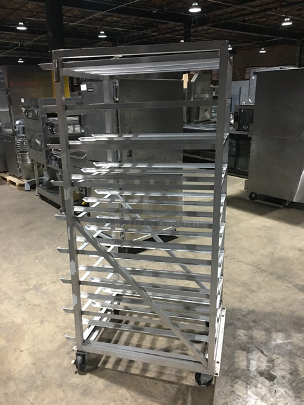 Metal Commercial Number 10Can Holding  Rack! On Casters! - Image 2 of 6