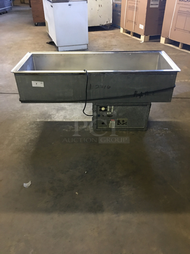 WOW! Atlas Stainless Steel Commercial Cold Pan Drop In Unit! Model: WCMD SN:1358-93 115V 60HZ 1 Phase