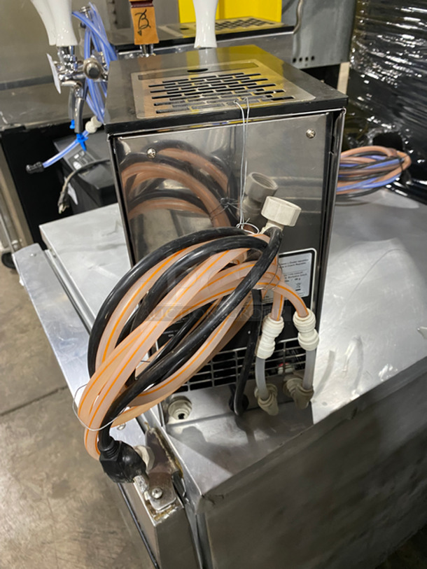 LATE MODEL! 2016 Lindv Countertop Dual Tap Flow Type Cooler! Model: HFC SN: 2305 115V 60HZ 1 Phase - Image 4 of 6