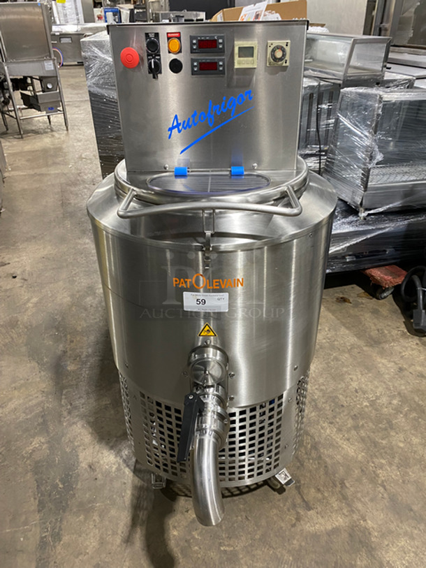 Auto Frigor Commercial Sourdough Fermenter Mixer! All Stainless Steel! On Casters! Model: PL80
