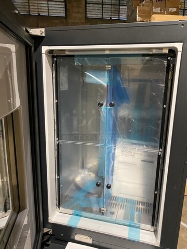 BEAUTIFUL! UNIQUE FIND! SCRATCH-N-DENT! Lumilinna Commercial Countertop/ Undercounter Single Door Slush Cooler! Using Very Precise Temperature Control, Lumilinna Can Hold Beverages Below Freezing — Without Freezing Them Solid. Water Normally Freezes At 32°F, But By Maintaining This Temperature, Lumilinna Can Store Beverages To The Coldest Temperature That Once Opened, Ice Crystals Form! Supercooled Products Crystallize When Poured, Producing A Soft Delicate Ice Slush! Model: ICESC40BXIWU SN: A19300017 115V 60HZ 1 Phase - Image 7 of 12