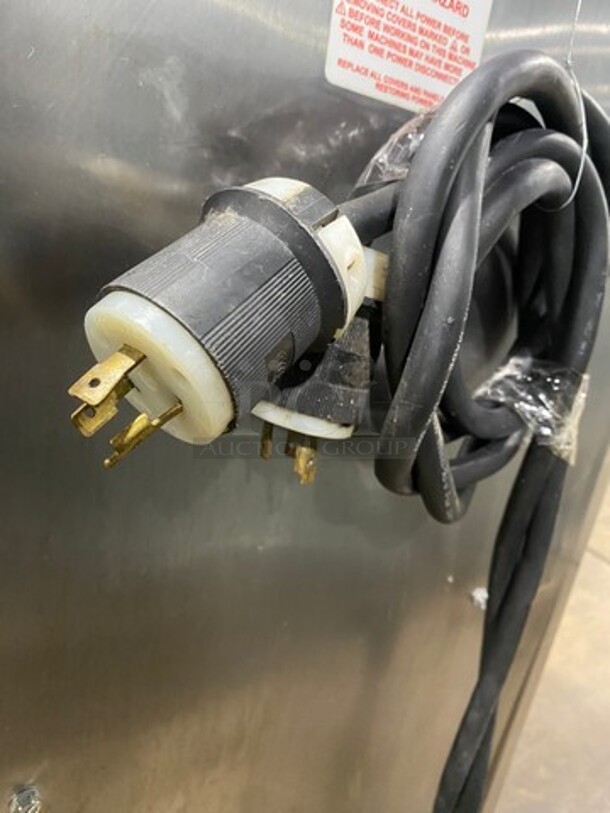 Taylor Commercial 2 Flavor Frosty/Coolatta/Slushie Making Machine! With Milkshake Mixing Attachment! All Stainless Steel! On Casters! Model: 342D27 SN: K6076990 208/230V 60HZ 1 Phase - Image 12 of 12