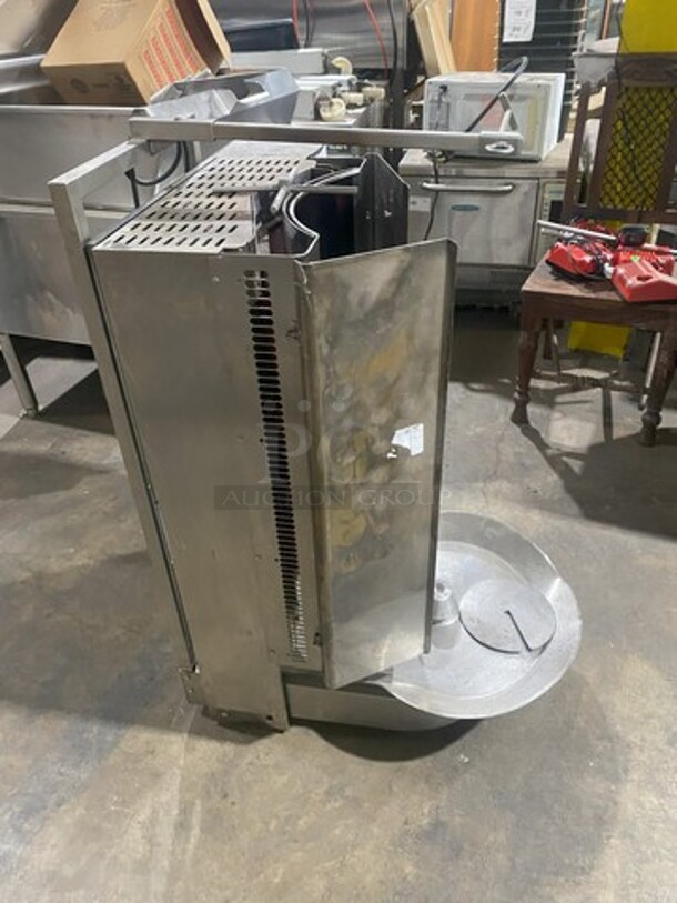 Inoksin Natural Gas Powered Infared 5 Burner Gyro Machine! All S.S.!  - Image 7 of 9