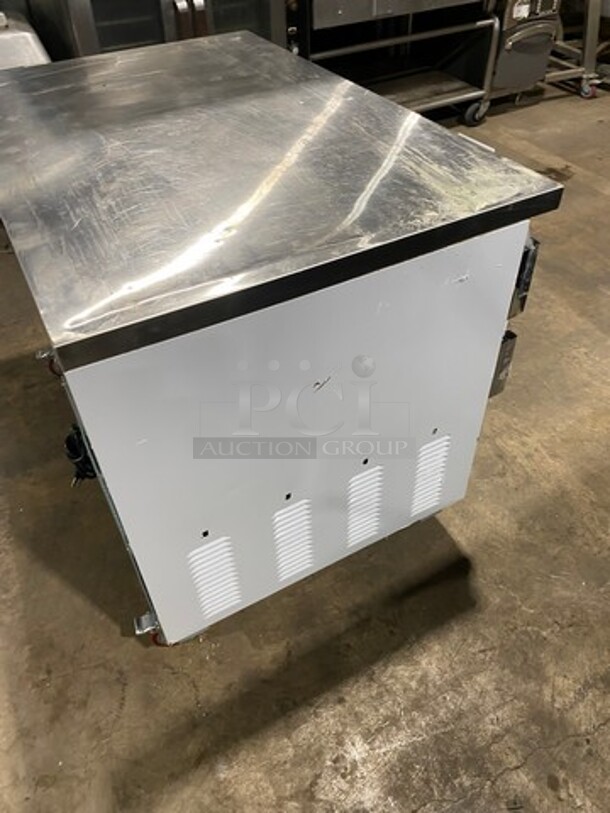 LATE MODEL! 2019 Leader Commercial Refrigerated 2 Door Lowboy! All Stainless Steel! On Casters! Model: NLB48 SN: NC06L2503 115V 60HZ 1 Phase - Image 4 of 8