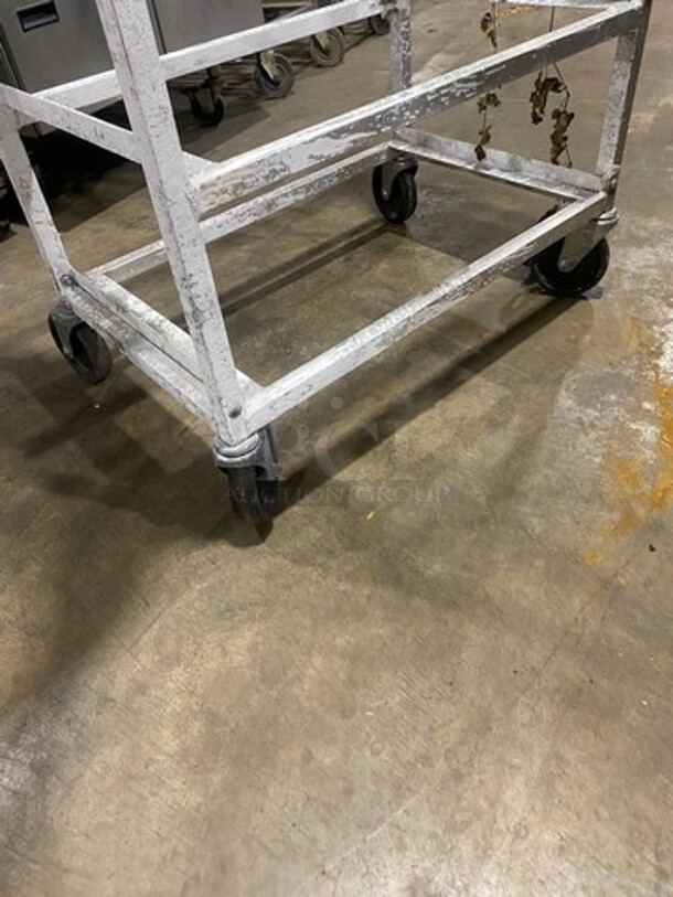 Channel Metal Commercial Pan Transport Rack! On Casters! - Image 5 of 6
