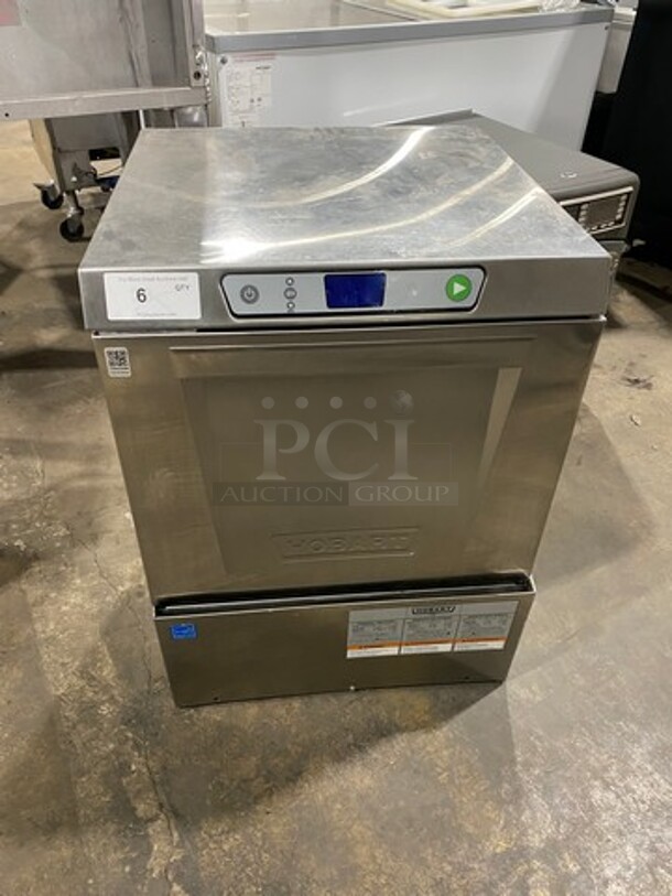 Hobart New Body Style Under The Counter Dishwasher! All Stainless Steel! Model: LXEC SN: 231178597 120V 60HZ 1 Phase - Image 1 of 9