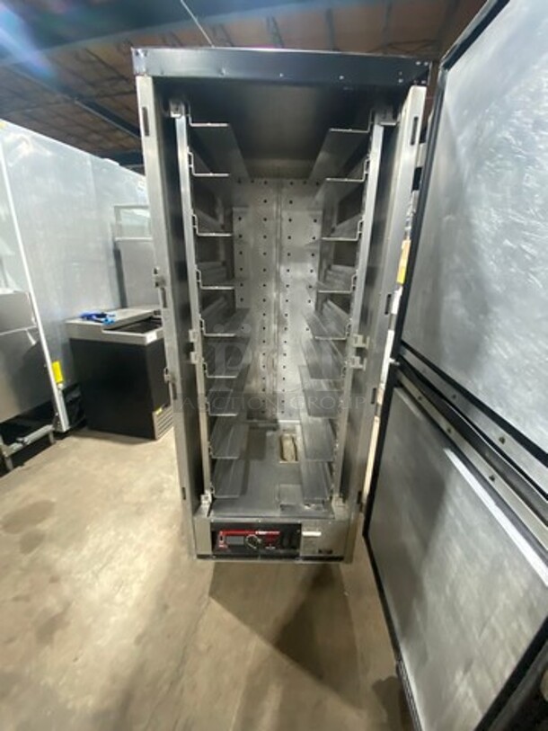 Sweet! Metro Commercial Heated Holding Cabinet/ Food Warmer! All Stainless Steel! On Casters! Model: C199HM2000 120V! Working When Removed!  - Image 5 of 9