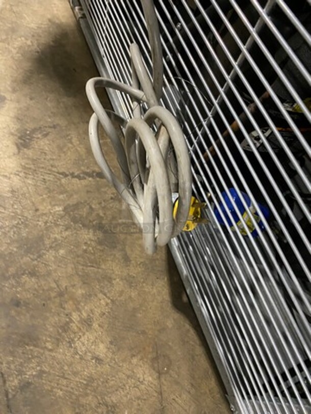 SWEET! Commercial Refrigerated Open Grab-N-Go Case Merchandiser! With View Through Sides! With Front Cover! All Stainless Steel! - Image 8 of 8