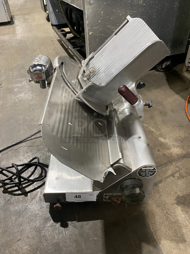 Globe Commercial Countertop Meat/Deli Slicer! All Stainless Steel!