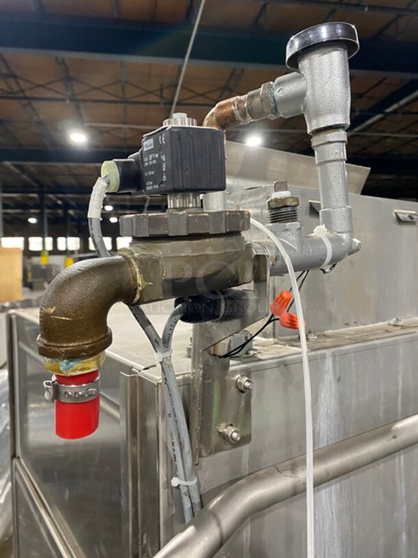 Hobart Commercial Pass-Through Dishwasher! All Stainless Steel! On Legs! Model: AM14T SN: 231048799 208/240V 60HZ 3 Phase - Image 8 of 10