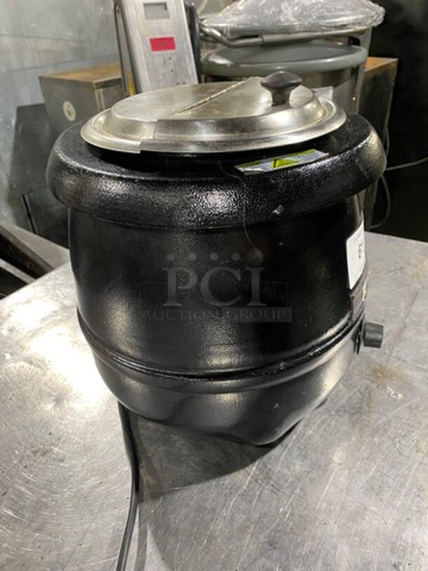 Winco Commercial Countertop Soup Warmer! Model: ESW66 SN: ESW66010048158 120V - Image 2 of 7