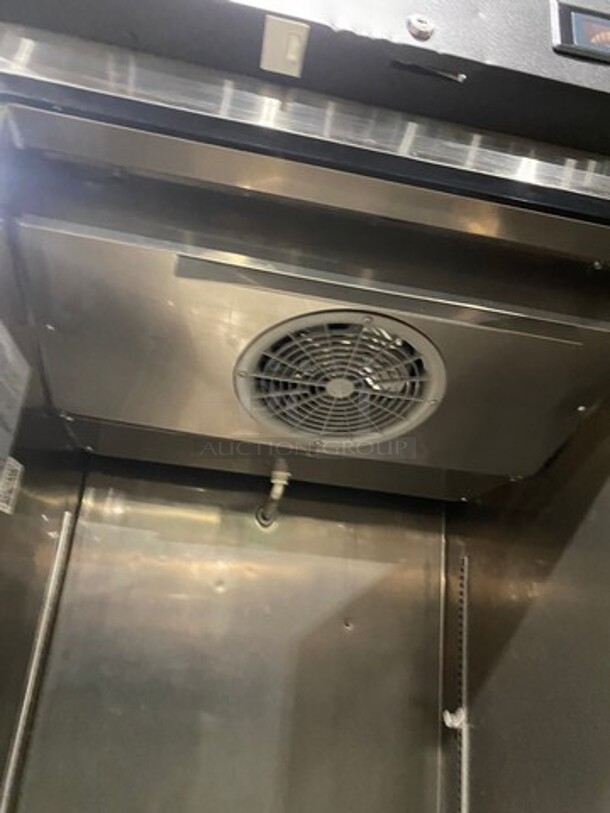 Turbo Air Commercial Single Door Reach In Freezer! All Stainless Steel! On Casters! Model: M3F241 SN: M3F2L7Z126 115V 60HZ 1 Phase - Image 6 of 9