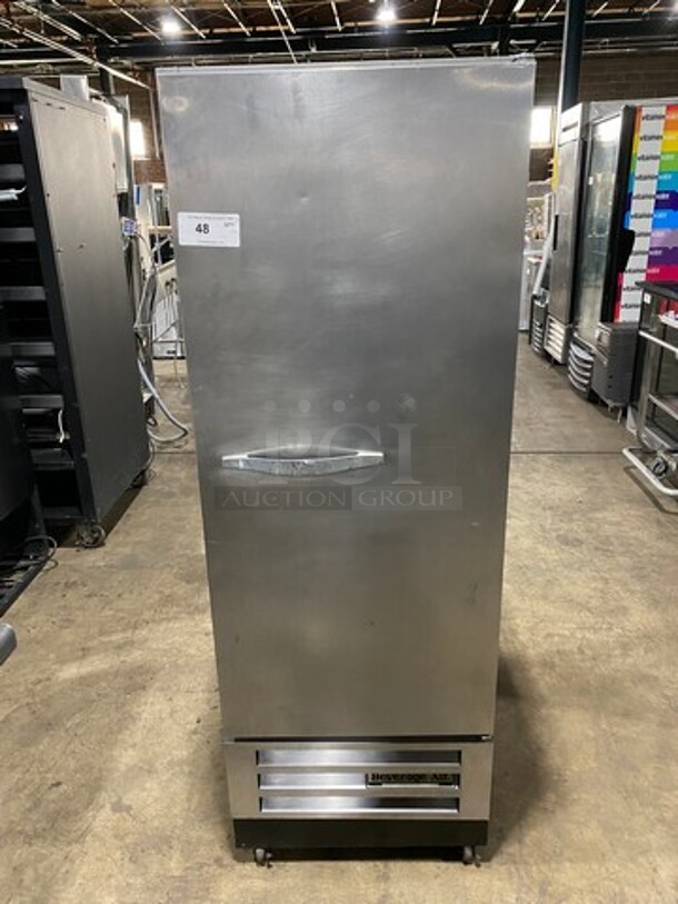 Beverage Air Commercial 2 Door Reach In Cooler! With Poly Coated Racks! All Stainless Steel! On Casters! SN: 6558978 - Image 1 of 8