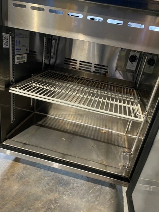 Turbo Air Refrigerated Salad Bar Island! Single Door Storage Space Underneath! All Stainless Steel! Model: MST28711S SN: KMS29B3064 - Image 6 of 8