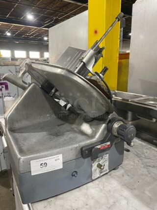 Hobart Commercial Countertop Deli/ Meat Slicer! All Stainless Steel! Model: 2712 SN: 561207821 120V