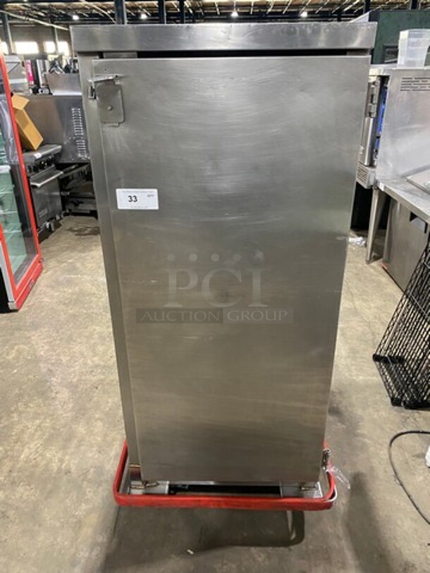 Commercial Dual Side Door Enclosed Pan Rack! Solid Stainless Steel! On Casters! - Image 1 of 8