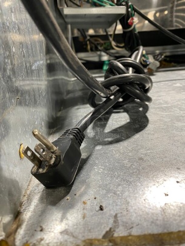 Central Commercial 2 Door Reach In Refrigerator! With Poly Coated Racks! All Stainless Steel! On Casters! Model: 69K032 SN: 440211 115V 60HZ 1 Phase - Image 10 of 10