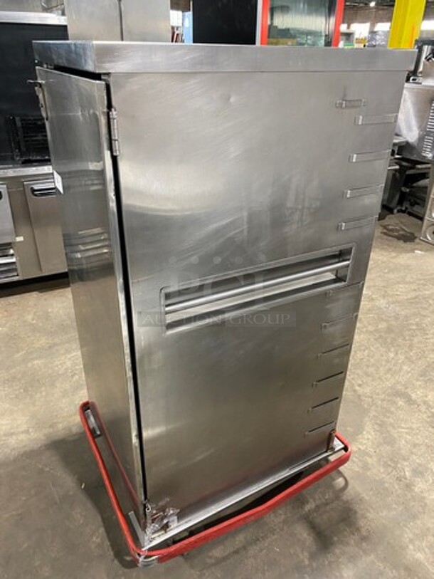 Commercial Dual Side Door Enclosed Pan Rack! Solid Stainless Steel! On Casters! - Image 2 of 8