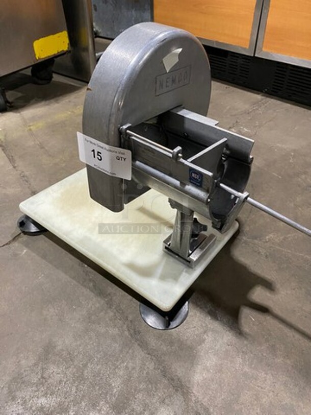 Nemco Commercial Vegetable Slicer/ Cutter Attachment! On Commercial Cutting Board! - Image 9 of 9