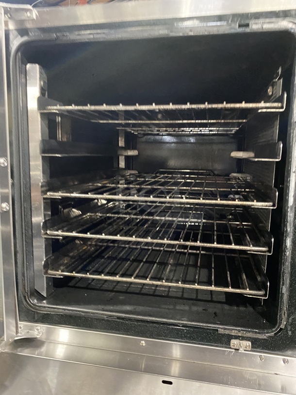 TURBOFAN MOFFAT Commercial Countertop Natural Gas Oven W/ View Through Door! Metal Oven Racks! Model G32! All Stainless Steel! - Image 5 of 8