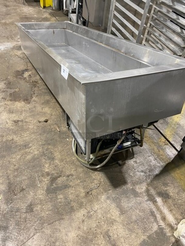 LATE MODEL! 2018 Hatco Commercial Drop In Cold Pan! Solid Stainless Steel! WORKING WHEN REMOVED! Model: CWB6 SN: 4035691830 120V 60HZ 1 Phase - Image 2 of 9