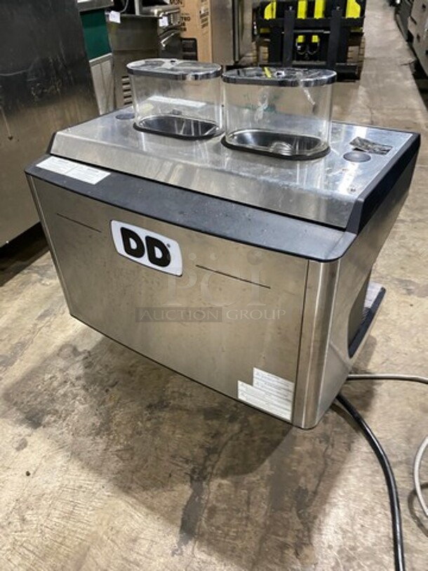 WOW! Dunkin Donuts Edition! Schaerer Commercial Countertop 2 Group Espresso Machine! With Steam Lines! Stainless Steel! On Small Legs! - Image 4 of 11