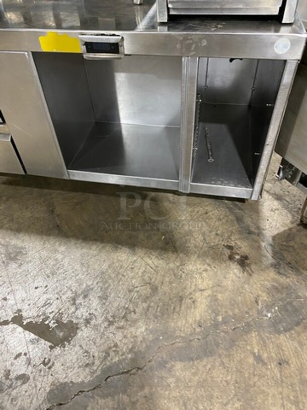 Delfield Commercial Refrigerated 2 Drawer Chef Base! All Stainless Steel! On Casters! - Image 7 of 8