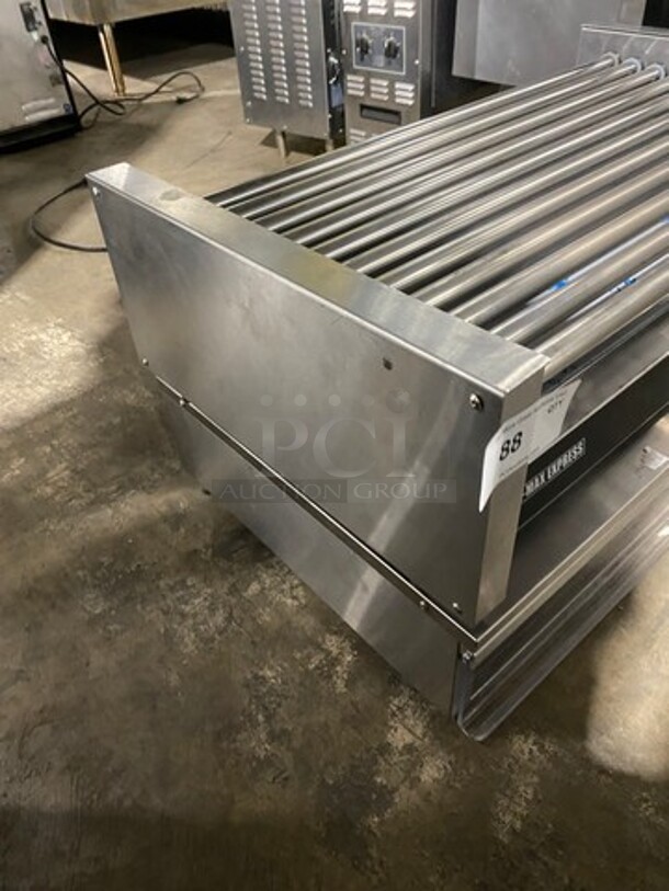 Star Commercial Countertop Hot Dog Roller Grill! All Stainless Steel! Model: X50 SN: HRX500618A0017 120V 60HZ 1 Phase - Image 3 of 9