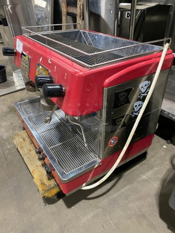 Brasilia Commercial Countertop 2 Group Espresso Machine! Stainless Steel! Model: 205EXFNCDIG2 SN: 229647 230V 60HZ 2 Phase - Image 2 of 9