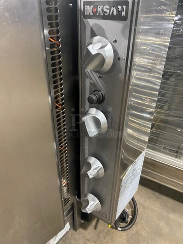 LATE MODEL! 2017 Inoksan Commercial Natural Gas Powered Kebab/ Gyro Machine! All Stainless Steel! Model: PDG400N SN: 37011908007 115V - Image 8 of 10
