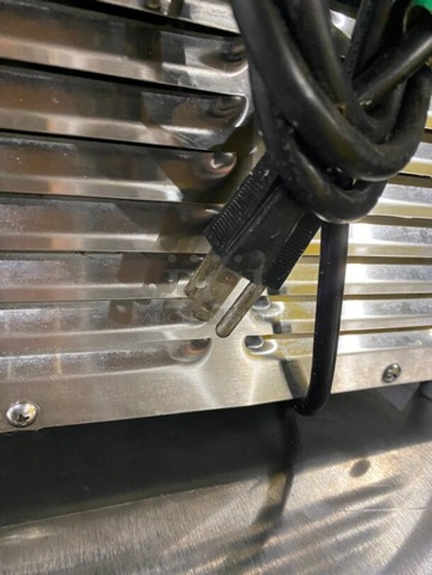 2016 Crathco Commercial Countertop Dual Hopper Beverage Dispenser! With Poly Drip Tray! Clear Poly Jugs! Stainless Steel Body! Model: D254 SN: T337484 115V - Image 8 of 8