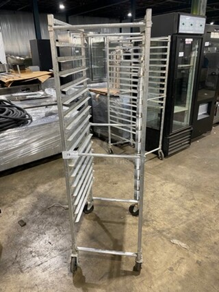 Metal Commercial Pan Transport Rack! On Casters!