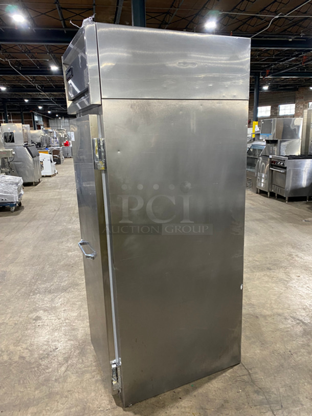 SWEET! Continental Commercial Single Door Reach In Freezer! All Stainless Steel! Model: 1FSA SN: 13644986 115V 60HZ 1 Phase - Image 2 of 9
