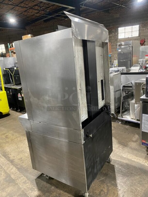 Garland Commercial Natural Gas Powered Upright Double Oven Char Broiler Grill! All Stainless Steel! - Image 4 of 11