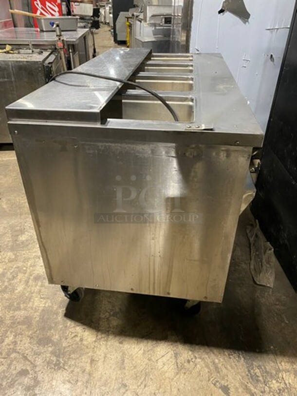 Randell Commercial Electric Powered 4 Well Steam Table! With Storage Space Underneath! All Stainless Steel! On Casters! WORKING WHEN REMOVED! Model: 3614 SN: J12574211 208V 60HZ 3 Phase - Image 4 of 11