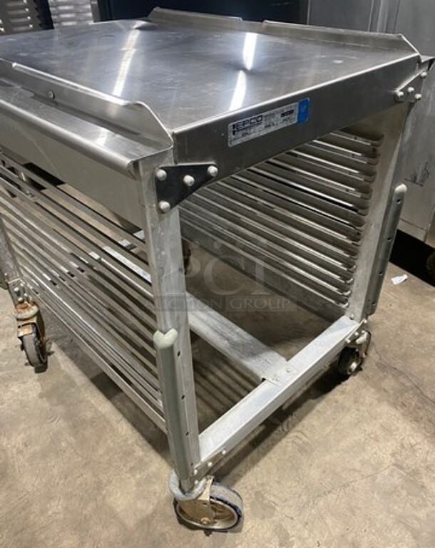 NICE! Epco Metal Commercial Pan Transport/Worktop Rack! All Stainless Steel! - Image 3 of 6