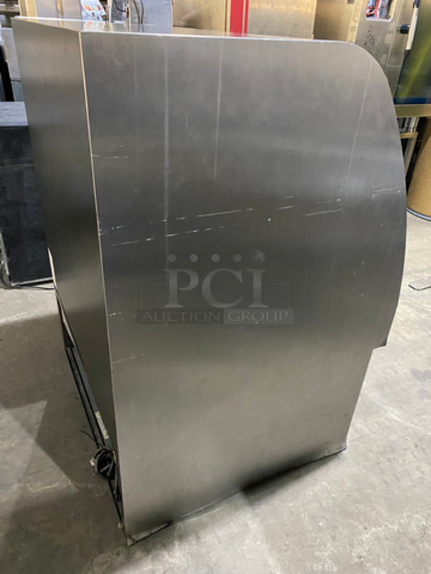QBD Commercial Refrigerated Open Grab-N-Go Display Case! All Stainless Steel Body! Model: CVR3648SSND SN: NN08D2576 120V 60HZ 1 Phase - Image 2 of 7