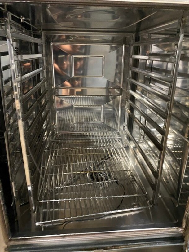 GREAT! 2021 LATE MODEL! Rational Commercial Electric Powered iCombi Pro Combitherm Convection Oven! With View Through Door! All Stainless Steel! LSF100EE.AXXXX!  - Image 7 of 9