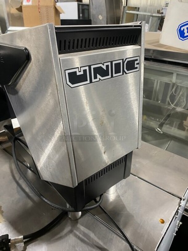 Unic Commercial Countertop Single Group Espresso Machine! Stainless Steel Body! On Legs! Model: PHOENIXI SN: 10450142 110V 60HZ 1 Phase - Image 4 of 8