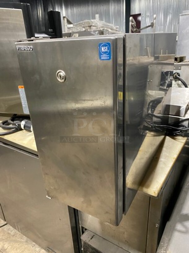 BEAUTIFUL! Bunn Commercial Countertop Automatic Espresso Machine! Touch Screen Settings! With 2 Coffee Bean Hopper! Stainless Steel Body! Model: SURETAMPAUTO SN: 1SPR003485 208V 60HZ 1 Phase - Image 8 of 12