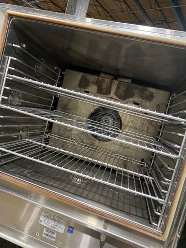 Sweet! Blodgett Double Full Size Natural Gas Powered Boilerless Combi Oven! Model   BX-14G! All Stainless Steel  On casters! 130,000 BTU Double-Stack! 2 X Your Bid Makes One Unit!  - Image 5 of 10