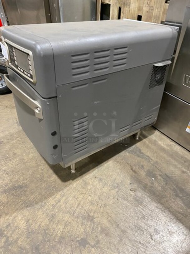 LATE MODEL! 2018 Turbo Chef Commercial Countertop Rapid Cook Oven! On Small Legs! Model: NGO SN: NGOD45699 208/240V 60HZ 1 Phase - Image 2 of 6