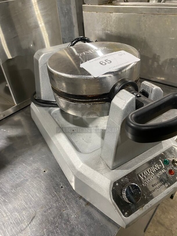 AMAZING! Waring Single Belgian Waffle Maker!  MODEL WW180X 120V - Image 3 of 8
