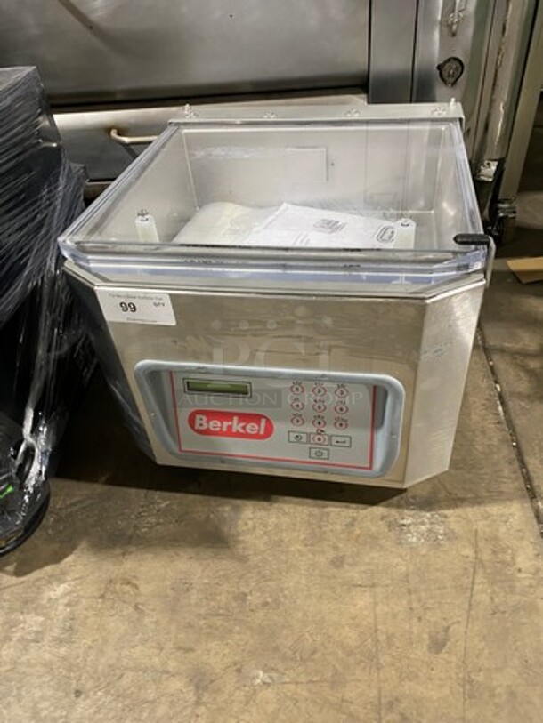 BERKEL Stainless Steel Commercial Countertop Vacuum Sealer! On legs! MODEL 350/350D SN:11973EK1040156 120V/60Hz 1PH - Image 1 of 9