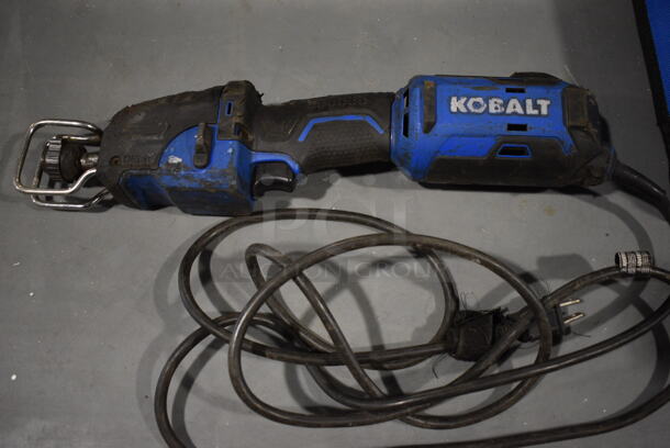 IN ORIGINAL BOX! Kobalt K6RS-06A 6 Amp Reciprocating Saw. 3x15x3